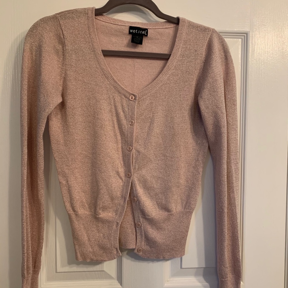 Cardigan - Blush